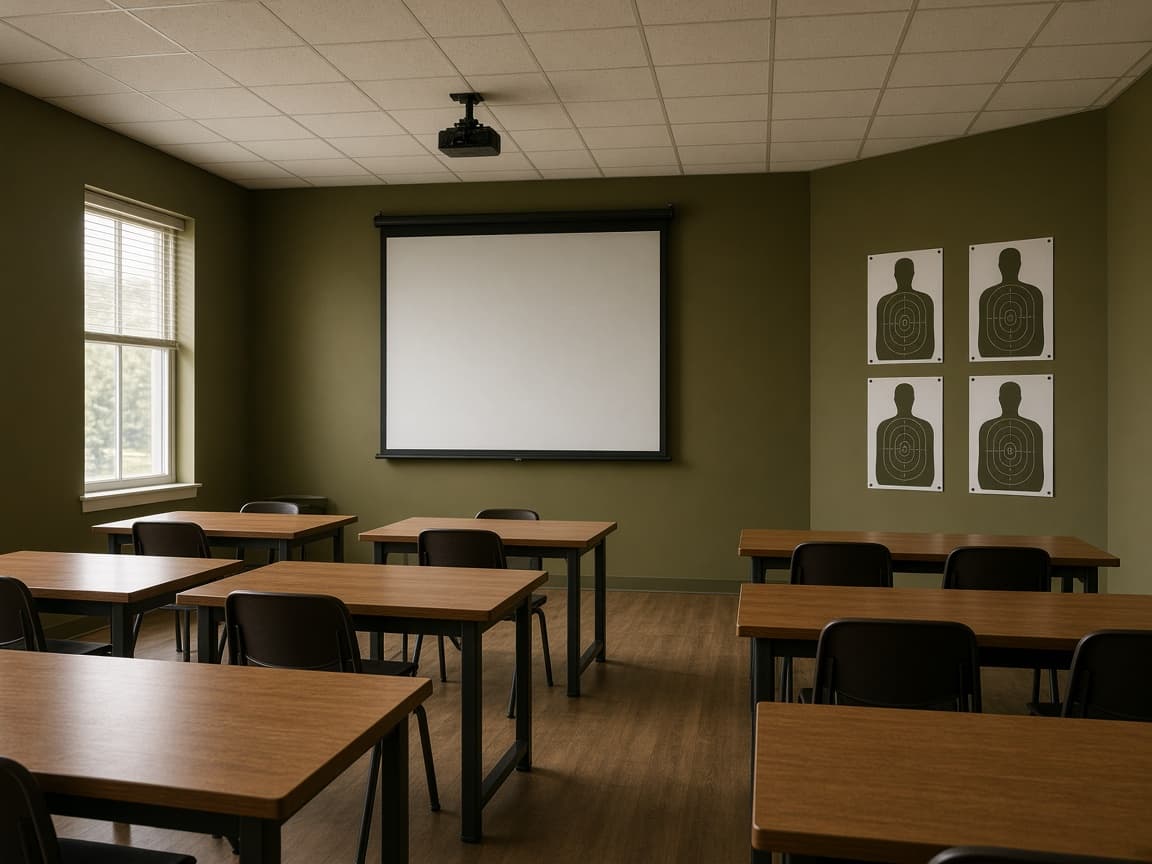 Lakeside CPL classroom ready for Michigan CPL instruction